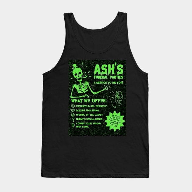 halloween funeral parties Tank Top by kuinif